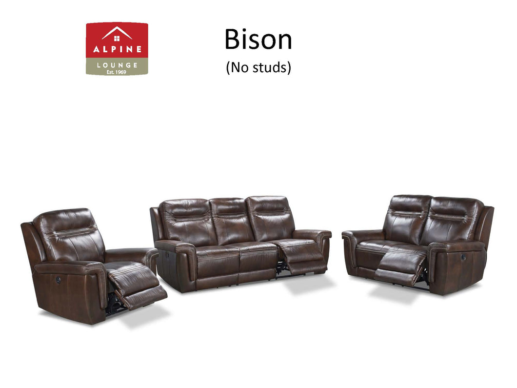 Bison 3 piece lounge suite