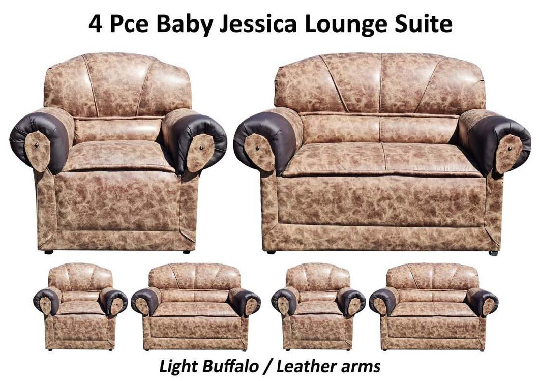 WinFurn | 4 Piece Baby Jessica Lounge Suite