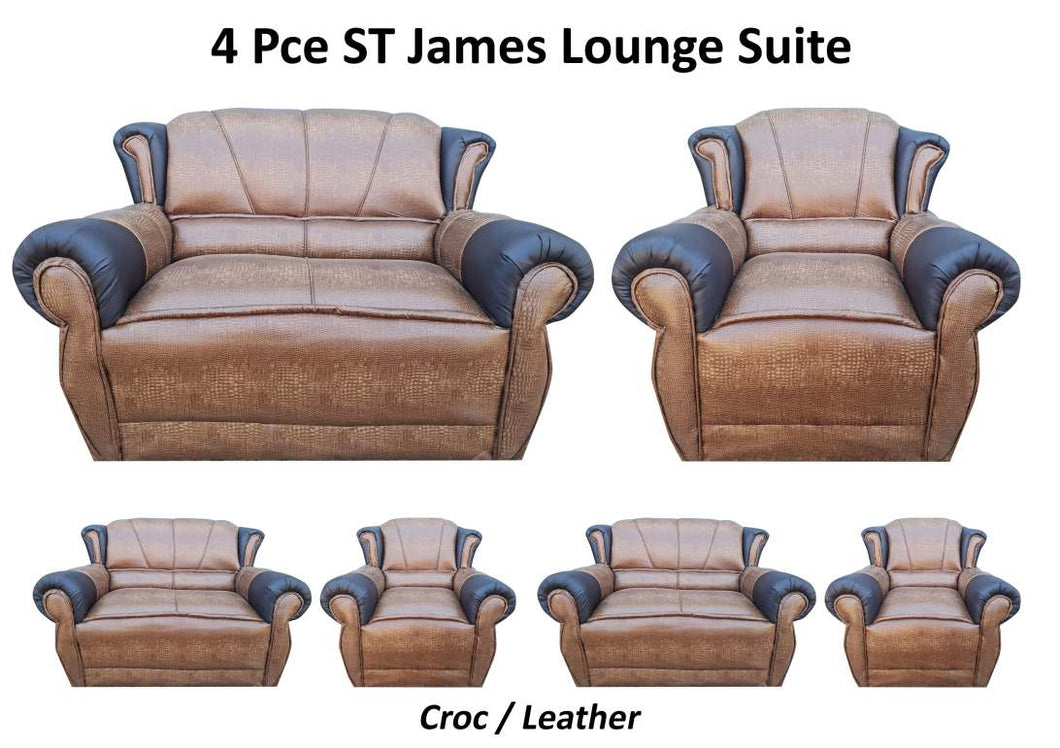 WinFurn | 4 Piece St James Lounge Suite
