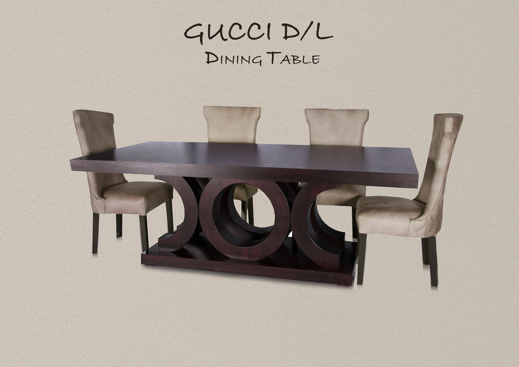 Cass Furniture | Gucci Dining table only - double leg