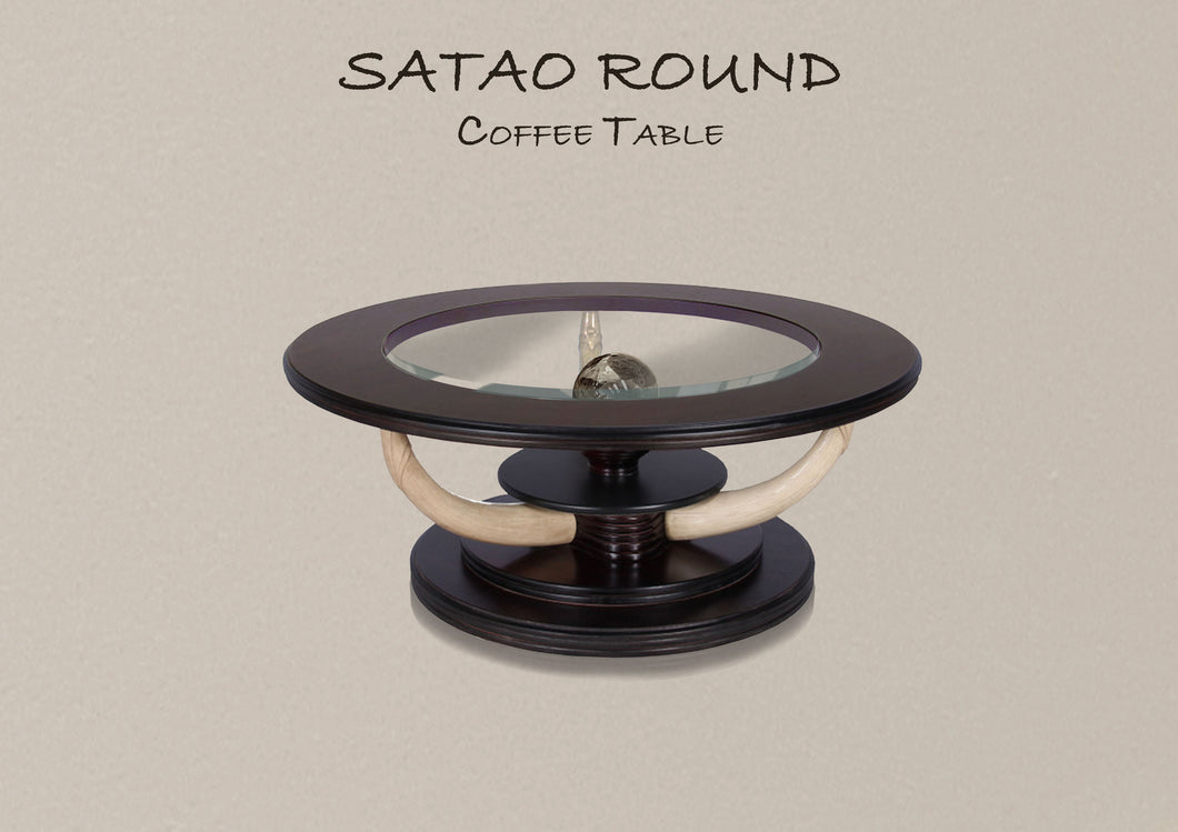 Cass Furniture | Satao Round Coffee table with Ball