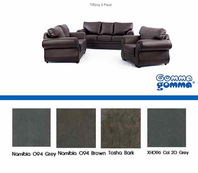 GommaGomma | Tiffany 3 Piece Lounge Suite